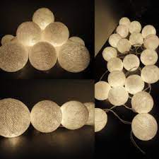 Battery Powered string fairy lights.